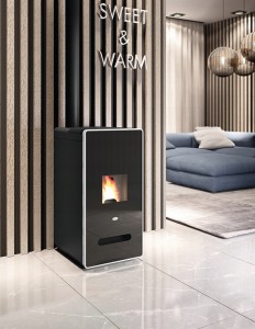 Piec, piecyk, kominek, koza na pelet pellet Zelda 9 kW