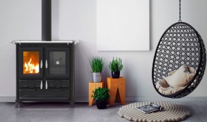 Kuchnia na drewno,  Klaretta  8kW.